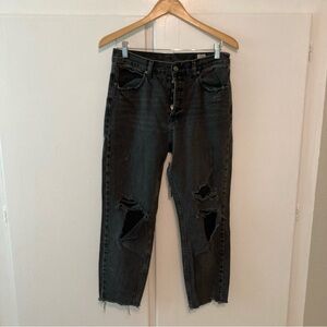 Free people ripped black jeans